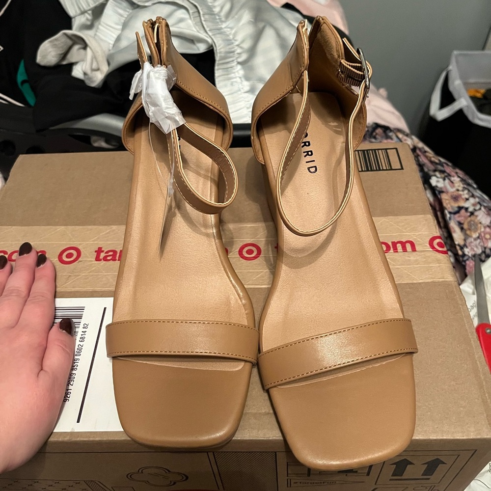 Brand new Torrid wedge heels